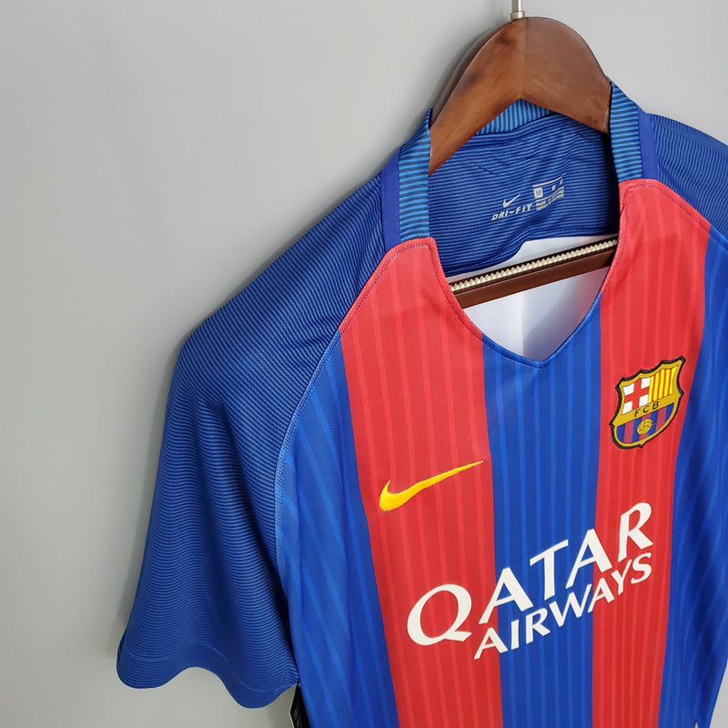 Camisa Barcelona Titular 16/17 - Versão Retro  (Importação)