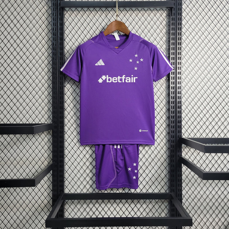 Kit Infantil Cruzeiro Treino 23/24 - (Importação)