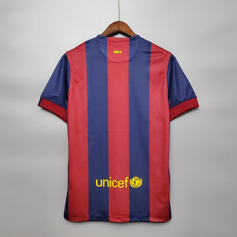 Camisa Barcelona Titular 14/15 - Versão Retro  (Importação)