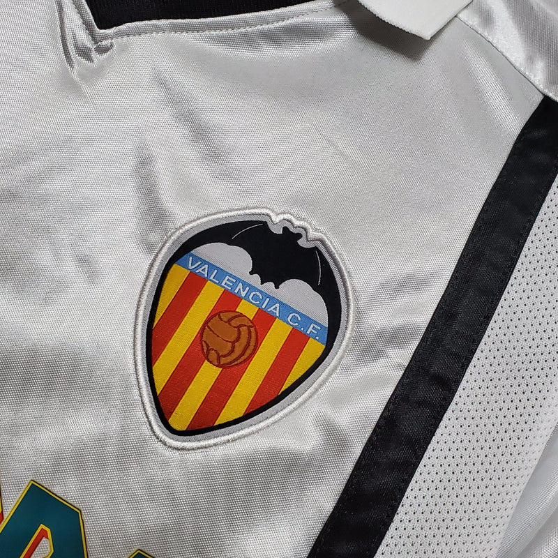 Camisa Valencia Titular 01/02 - Versão Retro (Importação)