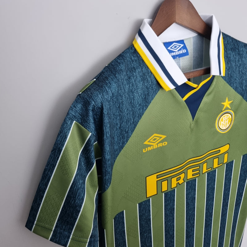 Camisa Inter de Milão Reserva 95/96 - Versão Retro (Importação)