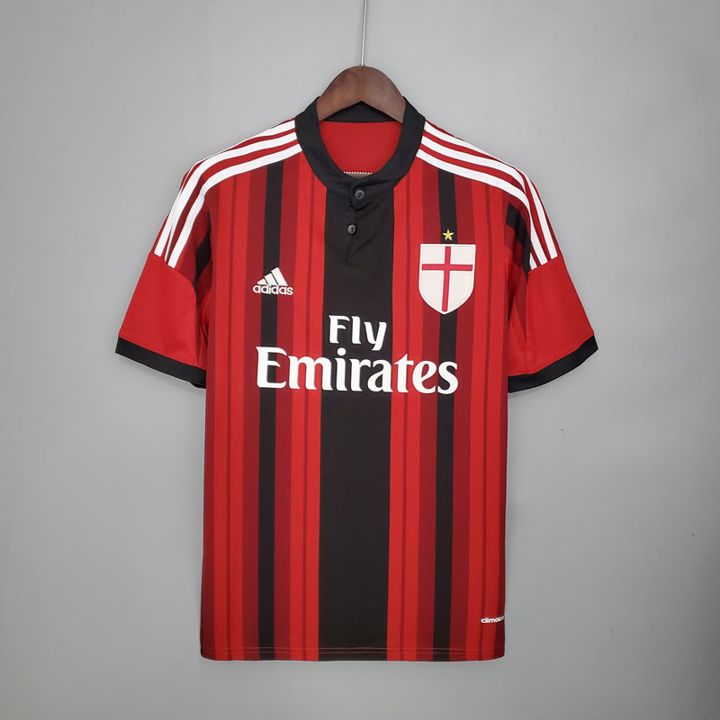 Camisa Milan Titular 14/15 - Versão Retro  (Importação)