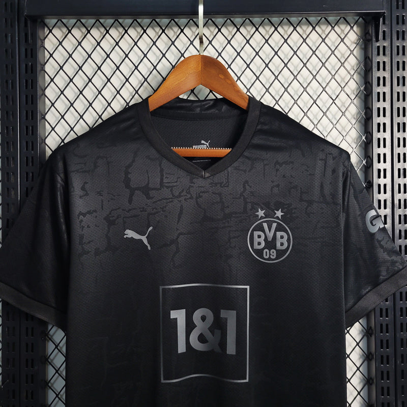 Camisa Borussia Dortmund Black Edição Especial 23/24  (Importação)