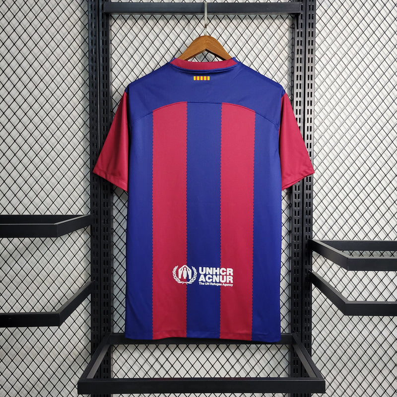 Camisa Barcelona Home 23/24 - Nike Torcedor Masculina - (Importação)