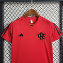Kit Infantil Flamengo Treino 23/24 - Vermelho (Importação)