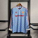 Camisa Manchester United Reserva 90/92 - Versão Retro Manga Comprida (Importação)