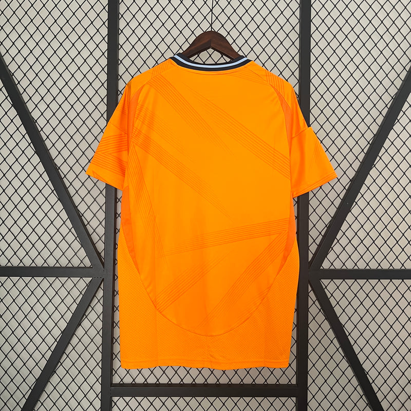 Camisa Real Madrid Laranja 24/25 - Adidas Torcedor