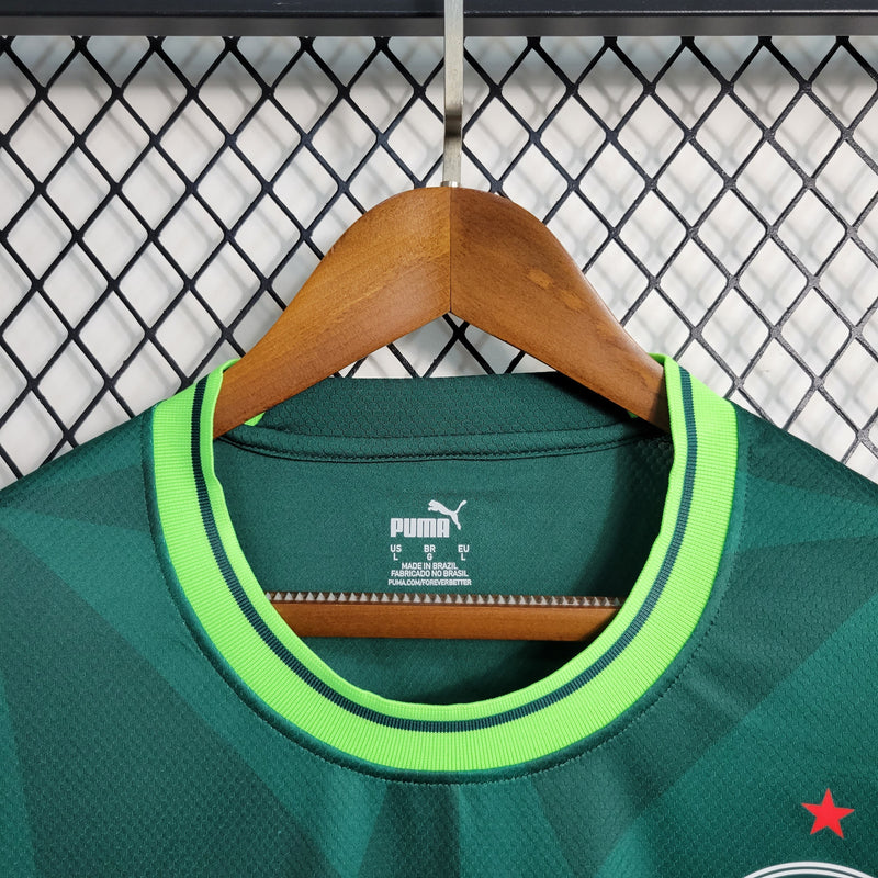 Camisa Palmeiras Home 23/24 - Puma Torcedor Masculina (Importação)